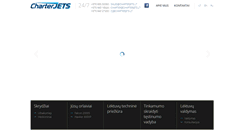 Desktop Screenshot of charterjets.lt